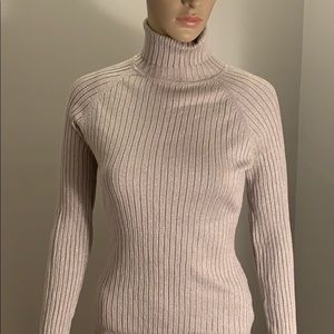 INC gold turtle neck size M